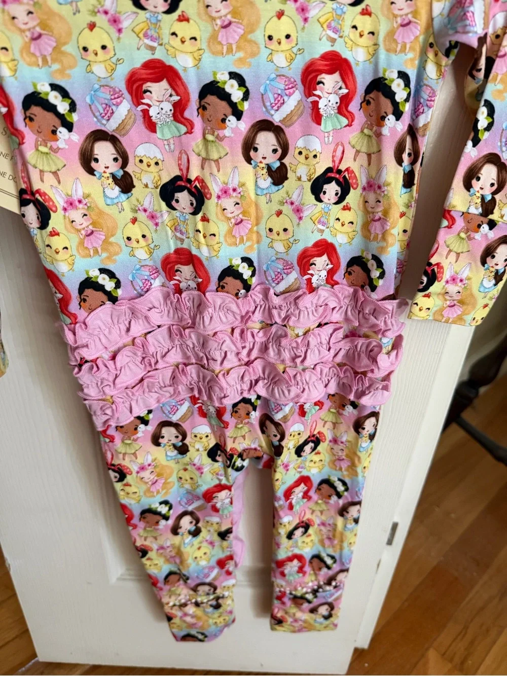 Little Snuggles Bamboo Sleeper - Disney Princess print size 9-12 months